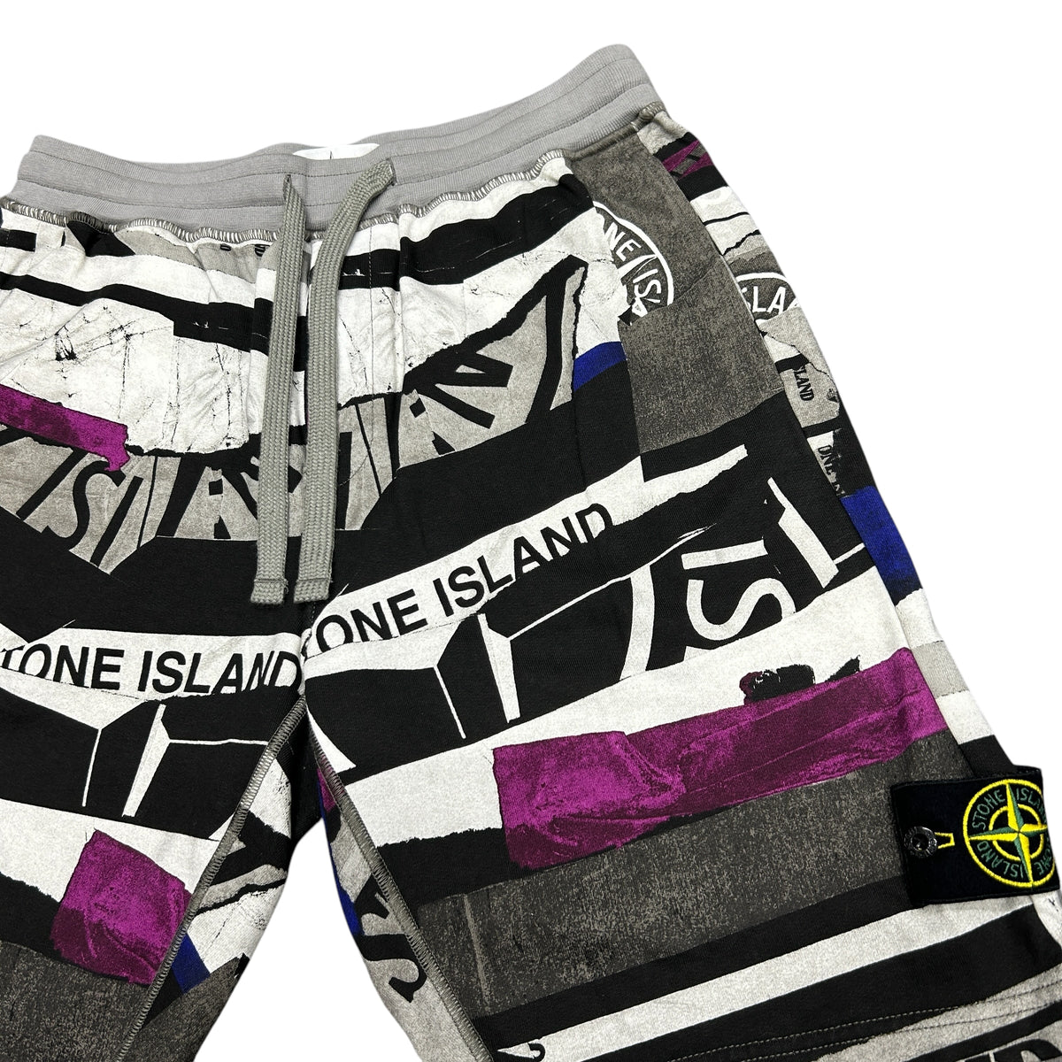 STONE ISLAND LOGOMANIA SHORTS