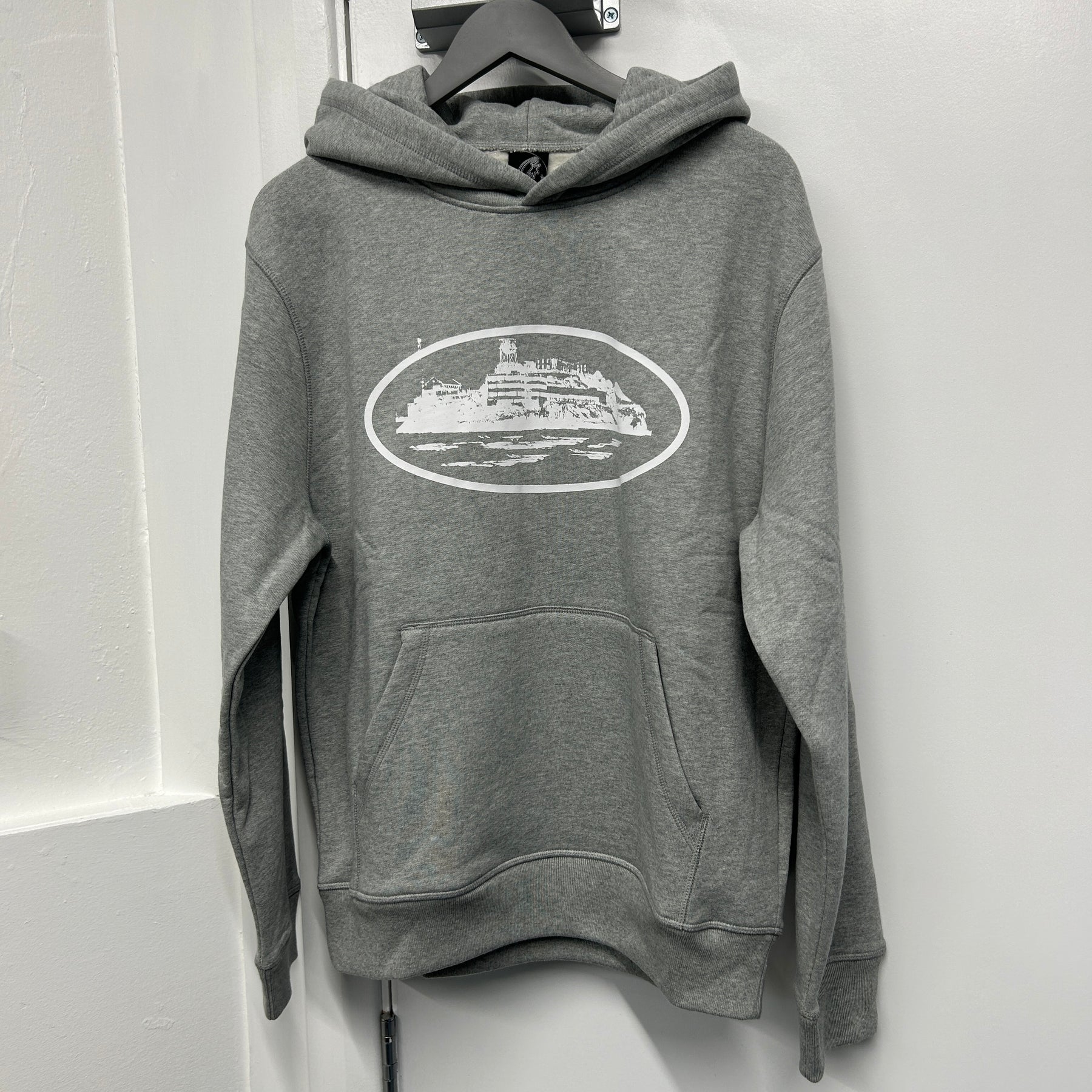 CORTEIZ LOGO HOODIE “GREY”