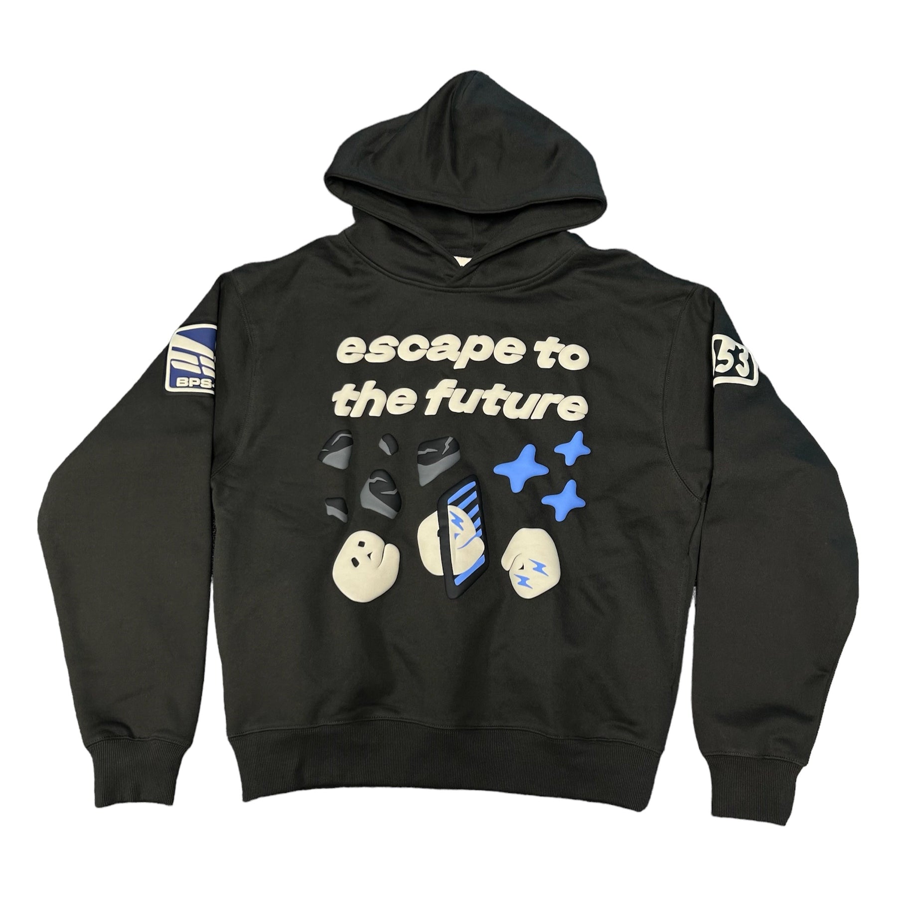 BROKEN PLANET HOODIE ‘ESCAPE TO THE FUTURE’