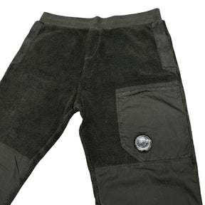 CP COMPANY SHERPA JOGGERS ‘BLACK’