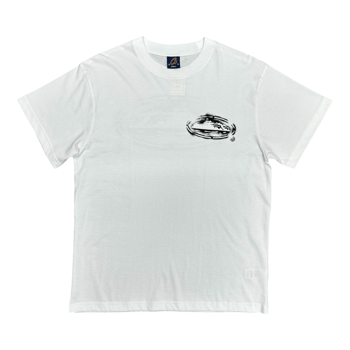 CORTEIZ TSHIRT ‘SPRAYPAINT WHITE’